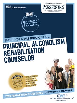 cover image of Principal Alcoholism Rehabilitation Counselor